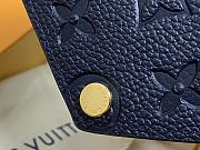 Colestore Louis Vuitton Victorine Monogram Empreinte Navy Wallet 12 x 9.5 x 1.5cm - 3