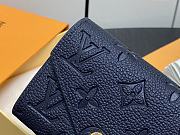 Colestore Louis Vuitton Victorine Monogram Empreinte Navy Wallet 12 x 9.5 x 1.5cm - 2