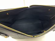 Colestore Dior Small Voyage Bag Black Flat Macrocannage Grained Calfskin 22x15x9.5cm - 2