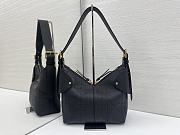 Colestore Dior Small Voyage Bag Black Flat Macrocannage Grained Calfskin 22x15x9.5cm - 4