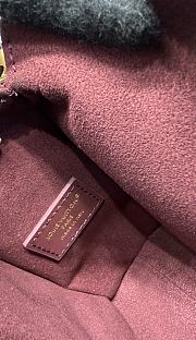 Colestore Louis Vuitton Side Trunk MM Wine Red Calf Leather 23.5 x 16 x 8.5 cm - 3