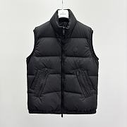 Colestore Moncler Valmasque Hooded Down Gilet Black - 1