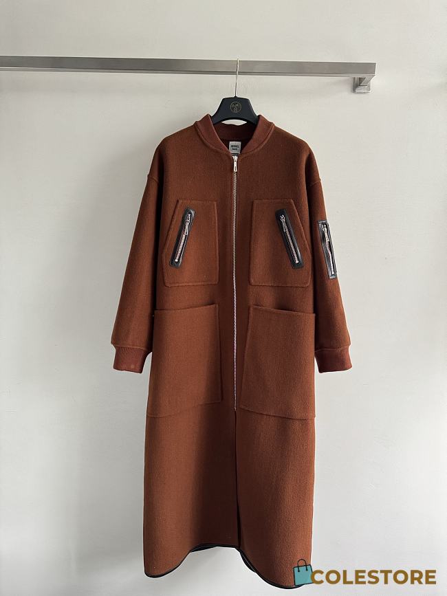 Colestore Hermes Bombers Coat Marron/Chêne - 1