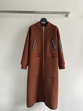 Colestore Hermes Bombers Coat Marron/Chêne