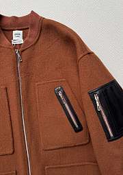 Colestore Hermes Bombers Coat Marron/Chêne - 3