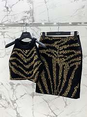 Colestore Balmain Embroidered Tweed Black Set  - 1