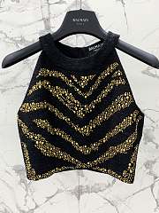 Colestore Balmain Embroidered Tweed Black Set  - 3