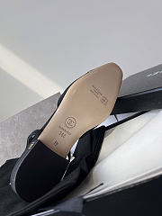 Colestore Chanel Slingbacks Calfskin & Metal Black & Gold - 4