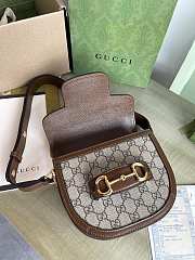 Colestore Gucci Horsebit 1955 Mini Rounded Bag 17x18.5x7.5cm - 2