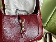 Colestore Gucci Jackie Medium Bag in Rosso Ancora Patent Leather 27.5x19x4cm - 2