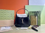 Colestore Gucci Jackie Medium Bag in Black Patent Leather 27.5x19x4cm - 1
