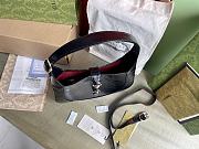 Colestore Gucci Jackie Medium Bag in Black Patent Leather 27.5x19x4cm - 4