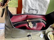 Colestore Gucci Jackie Medium Bag in Black Patent Leather 27.5x19x4cm - 3