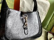 Colestore Gucci Jackie Medium Bag in Black Patent Leather 27.5x19x4cm - 2