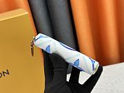 Colestore Louis Vuitton LV By The Pool Zippy Lagoon Blue 11 x 8 x 1 cm - 3