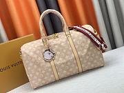 Colestore Louis Vuitton Keepall Bandoulière 45 Meowgram Coated Canvas 45 x 27 x 20 cm - 1