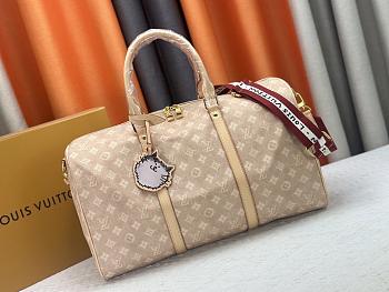 Colestore Louis Vuitton Keepall Bandoulière 45 Meowgram Coated Canvas 45 x 27 x 20 cm