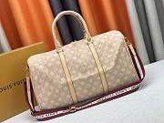Colestore Louis Vuitton Keepall Bandoulière 45 Meowgram Coated Canvas 45 x 27 x 20 cm - 3
