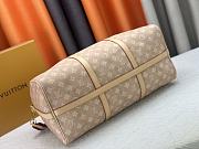 Colestore Louis Vuitton Keepall Bandoulière 45 Meowgram Coated Canvas 45 x 27 x 20 cm - 2