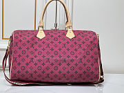 Colestore Louis Vuitton Travels With Grace Coddington Keepall Foldable 45 Monogram Red 45 x 20 x 27 cm - 5