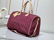 Colestore Louis Vuitton Travels With Grace Coddington Keepall Foldable 45 Monogram Red 45 x 20 x 27 cm - 2