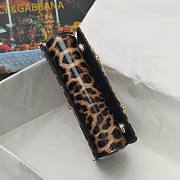 Colestore Dolce & Gabbana DG Girls Shoulder Bag Animal Print Leopard-Print 23x17x6.5cm - 2