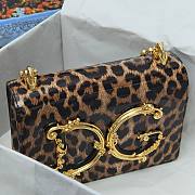 Colestore Dolce & Gabbana DG Girls Shoulder Bag Animal Print Leopard-Print 23x17x6.5cm - 6