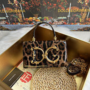 Colestore Dolce & Gabbana DG Girls Leopard-Print Crossbody Bag 18x10x5cm - 6