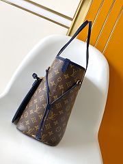 Colestore Louis Vuitton Neverfull Inside Out MM Monogram Navy 31 x 28 x 14 cm - 6
