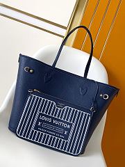 Colestore Louis Vuitton Neverfull Inside Out MM Monogram Navy 31 x 28 x 14 cm - 2