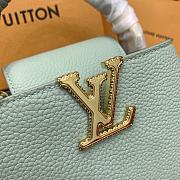 Colestore Louis Vuitton Capucines Mini Jade Green Taurillon Leather 21 x 13.6 x 8 cm - 4