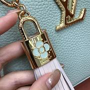 Colestore Louis Vuitton Capucines Mini Jade Green Taurillon Leather 21 x 13.6 x 8 cm - 3