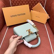 Colestore Louis Vuitton Capucines Mini Jade Green Taurillon Leather 21 x 13.6 x 8 cm - 2