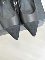 Colestore Chanel Mary Janes Lambskin & Grosgrain Black - 2