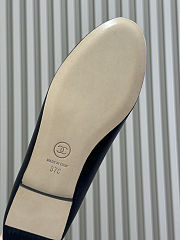 Colestore Chanel Ballerina Shoes Lambskin & Glossy Calfskin Black 1.5cm - 4