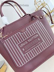 Colestore Louis Vuitton Neverfull Inside Out MM Monogram Garnet Red 31 x 28 x 14 cm - 2