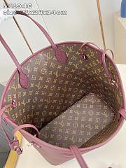Colestore Louis Vuitton Neverfull Inside Out MM Monogram Garnet Red 31 x 28 x 14 cm - 4