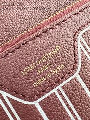 Colestore Louis Vuitton Neverfull Inside Out MM Monogram Garnet Red 31 x 28 x 14 cm - 6