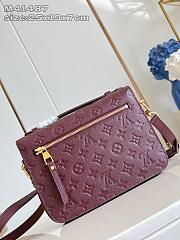 Colestore Louis Vuitton Pochette Metis MM Garnet 25 x 19 x 7cm - 2