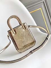 	 Colestore Bulgari Gold Calf leather Serpentine Tote 13 x 17.5 x 5.5 cm - 1