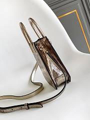 	 Colestore Bulgari Gold Calf leather Serpentine Tote 13 x 17.5 x 5.5 cm - 3