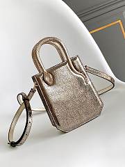 	 Colestore Bulgari Gold Calf leather Serpentine Tote 13 x 17.5 x 5.5 cm - 4