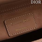 Colestore Dior Small Lady Dior My ABC Dior Bag Blush Patent Cannage Calfskin 20x16x8cm - 2