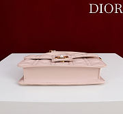 Colestore Dior Jolie Mini Bag Powder Pink Cannage Lambskin 21 x 11.5 x 4.5 cm - 4