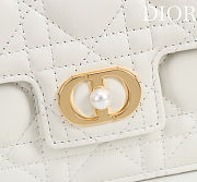 Colestore Dior Jolie Mini Bag Latte Cannage Lambskin 21 x 11.5 x 4.5 cm - 3