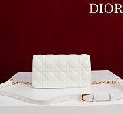 Colestore Dior Jolie Mini Bag Latte Cannage Lambskin 21 x 11.5 x 4.5 cm - 5
