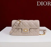 Colestore Dior Jolie Mini Bag Powder Beige Cannage Lambskin 21 x 11.5 x 4.5 cm - 1