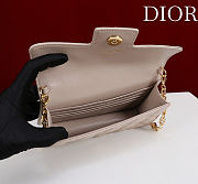 Colestore Dior Jolie Mini Bag Powder Beige Cannage Lambskin 21 x 11.5 x 4.5 cm - 4