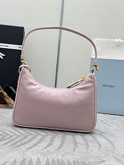 Colestore Prada Re-Edition 2005 Re-Nylon and Saffiano Mini Bag Alabaster 22x18x6.5cm - 5