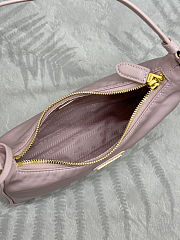Colestore Prada Re-Edition 2005 Re-Nylon and Saffiano Mini Bag Alabaster 22x18x6.5cm - 4